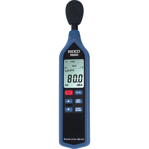 Sound Level Meter, 30 - 90 dB/50 - 110 dB/70 - 130 dB Measuring Range Stor-it Systems