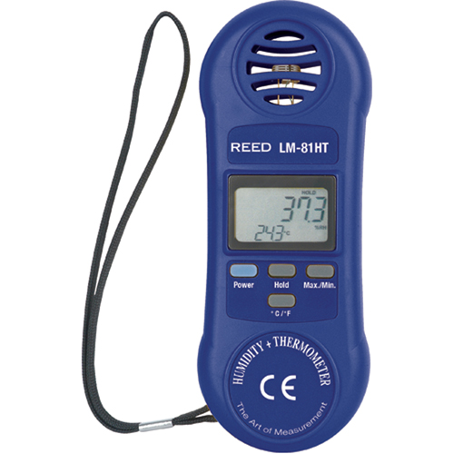 Thermo-hygrom&egrave;tre, 10% - 95% HR, 32° - 122° F (0° - 50°C) Stor-it Systems