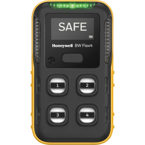 BW Flex Gas Detector, 4 Gas, LEL - CO - H2S -O2 Stor-it Systems