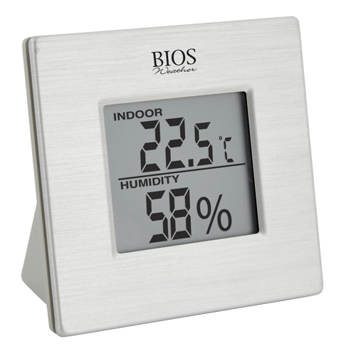 Thermom&egrave;tres int&eacute;rieurs pour humidit&eacute; & temp&eacute;rature, Contact, Num&eacute;rique, -58-158°F (-50-70°C) Stor-it Systems