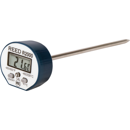 Thermometer, Contact, Digital, -40-450°F (-40-230°C) Stor-it Systems