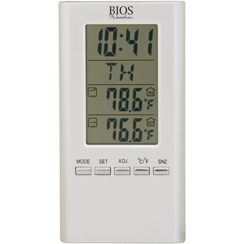 Indoor/Outdoor Wired Thermometers, Contact, Digital, -40-140°F (-40-60°C) Stor-it Systems