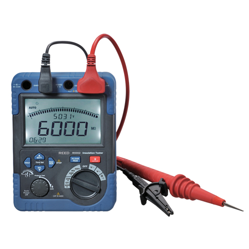 V&eacute;rificateur de r&eacute;sistance d'isolement avec certificat de calibration, Num&eacute;rique Stor-it Systems