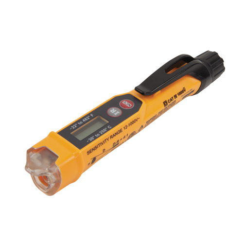 Non-Contact Voltage Tester with Infrared Thermometer Stor-it Systems