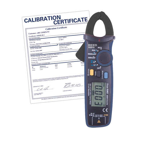 True RMS mA Clamp Meter with Calibration Certificate, AC/DC Voltage, AC/DC Current Stor-it Systems