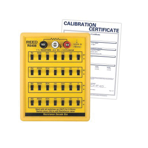 Resistance Decade Box with Calibration Certificate Stor-it Systems