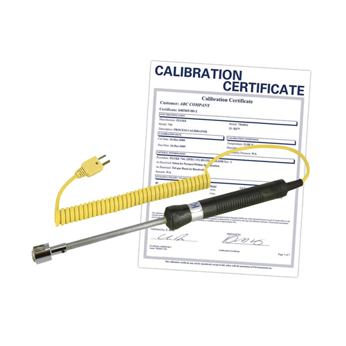 Surface Thermocouple Probe with Calibration Certificate, 500 °C (932°F) Max. Temp. Stor-it Systems