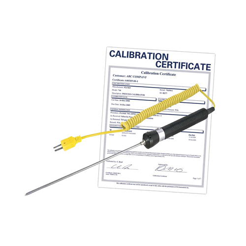 Needle Tip Thermocouple Probe with Calibration Certificate, 600 °C (1112°F) Max. Temp. Stor-it Systems