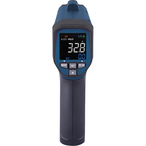 Thermom&egrave;tre &agrave; infrarouge professionnel, -26 - 1472° F ( -32 - 800° C ), 30:1, &eacute;missivit&eacute; Ajustable Stor-it Systems