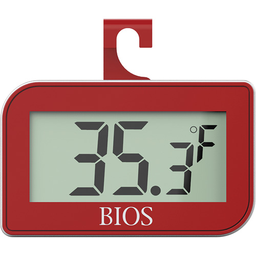 Thermom&egrave;tre num&eacute;rique de r&eacute;frig&eacute;rateur et cong&eacute;lateur, Sans contact, Num&eacute;rique, -4-122°F ( -20-50°C) Stor-it Systems
