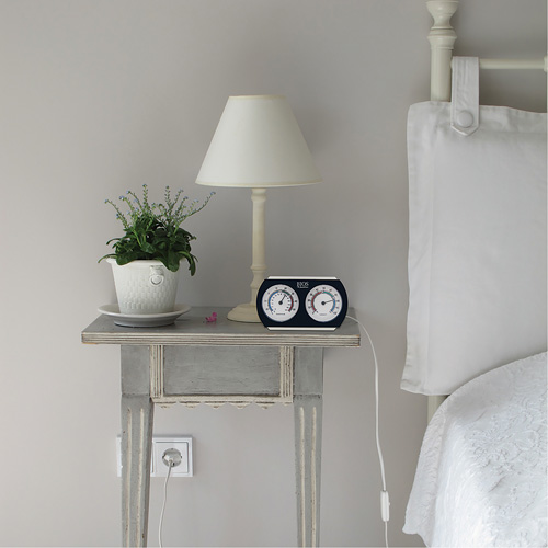 Thermom&egrave;tre-hygrom&egrave;tre d'int&eacute;rieur, 10°- 130° F ( -25° - 55° C ) Stor-it Systems