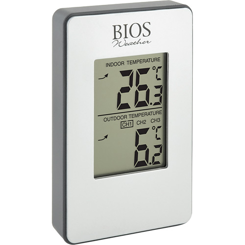 Indoor/Outdoor Wireless Thermometer, Non-Contact, Analogue, 31-158°F (-35-70°C) Stor-it Systems