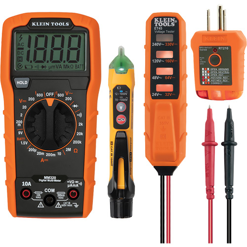 Digital Multimeter Electrical Test Kit Stor-it Systems