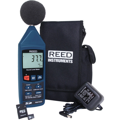 Sound Level Meter Kit, 30 - 130 dB Measuring Range Stor-it Systems