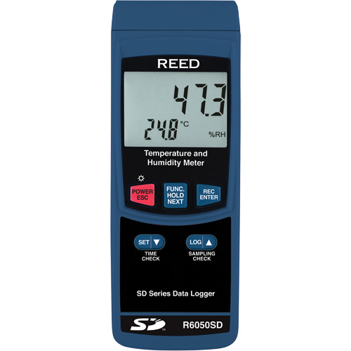 Data Logging Thermo-Hygrometer with Calibration Certificate, 5% - 95% RH, 32° - 122° F ( 0° - 50°C ) Stor-it Systems
