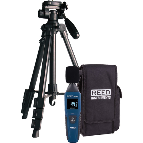 R1620 Smart Series Sound Level Meter with Tripod, 30 - 130 dB Measuring Range Stor-it Systems