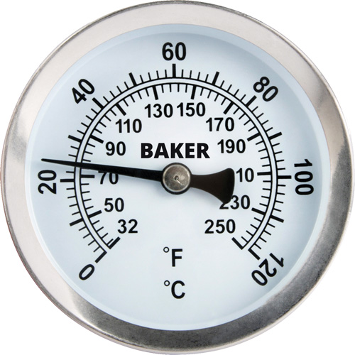 Pipe Surface Thermometer, Non-Contact, Analogue, 32-250°F (0-120°C) Stor-it Systems