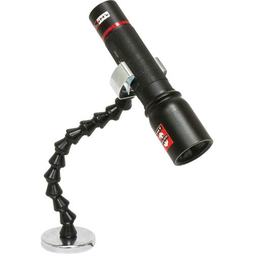 Flexible Magnetic Flashlight Holder Stor-it Systems