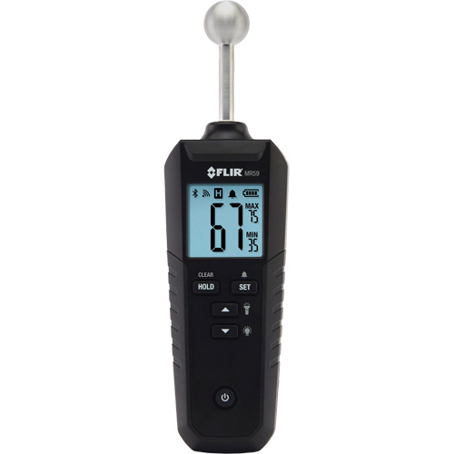 Humidim&egrave;tre &agrave; sonde sph&eacute;rique avec Bluetooth MR59, Gamme d'humidit&eacute; 0 - 100% Stor-it Systems