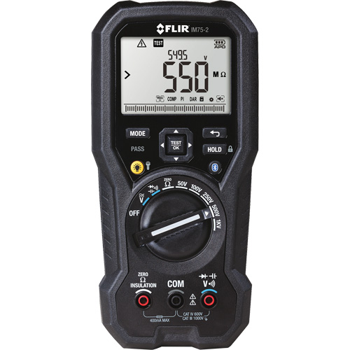 Insulation Tester and Digital Multimeter with METERLiNK&reg;, Digital Stor-it Systems