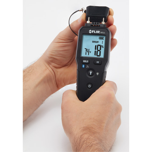 Pin Moisture Meter with Bluetooth&reg;, 1 - 99% Moisture Range Stor-it Systems