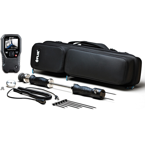 Professional Imaging Moisture Kit with Imaging Moisture Meter & Probe, 0 - 100% Moisture Range Stor-it Systems