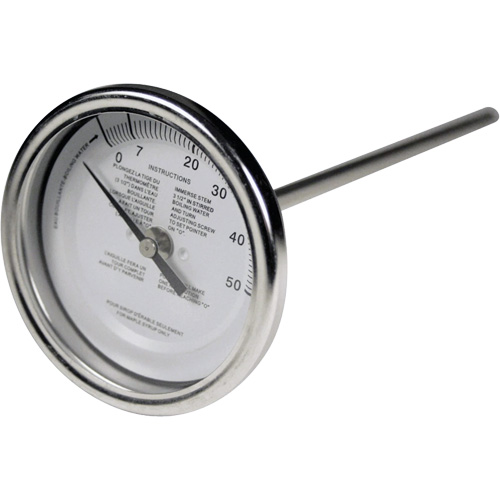 Thermom&egrave;tre &agrave; tige sirop d'&eacute;rable 5", Contact, Analogique Stor-it Systems