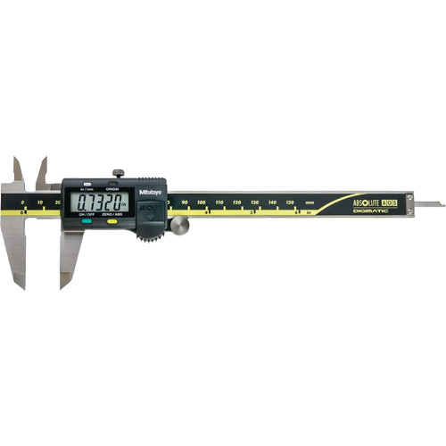 Absolute Digimatic Caliper, 0.0005" (0.01 mm) Resolution, 0 - 8" (0 - 200 mm) Range Stor-it Systems