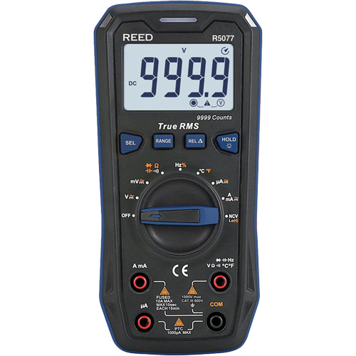 True RMS 1000V Digital Multimeter, AC/DC Voltage, AC/DC Current Stor-it Systems