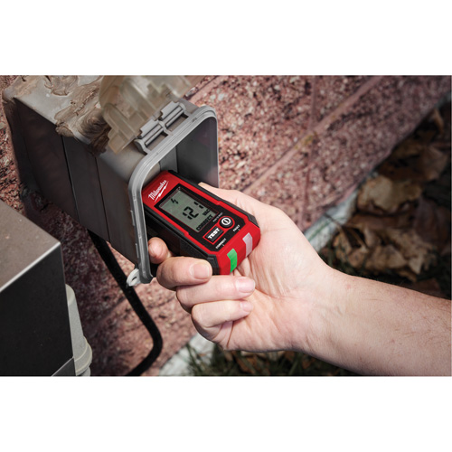 D&eacute;tecteur de tension avec DEL et testeur de prise DDFT, 50 V - 1000 V, Alerte Affichage & son Stor-it Systems