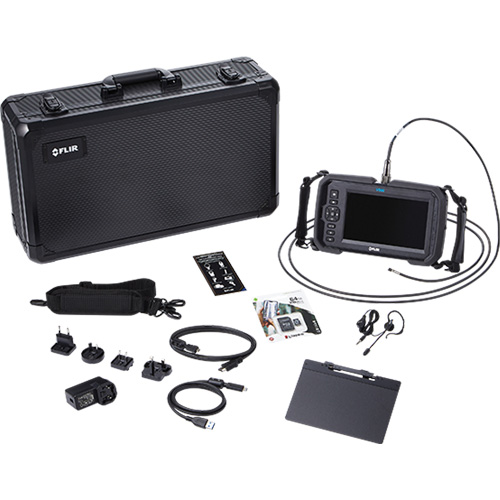 Ensemble de vid&eacute;oscope haute performance avec cam&eacute;ra HD double & longue sonde, 1280" lo x 720" la Affichage, 1024 x 600 pixels, 4,9 mm (0,19") T&ecirc;te de cam&eacute;ra Stor-it Systems