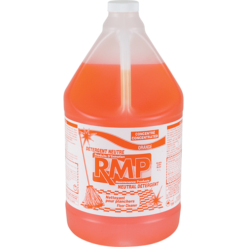 Orange Scented Neutral Floor Cleaner, 4 L, Jug Stor-it Systems