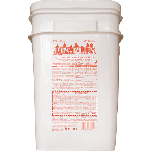 Nettoyant d&eacute;graissant Pin-Plus en poudre, 18 kg/18,0 kg Stor-it Systems