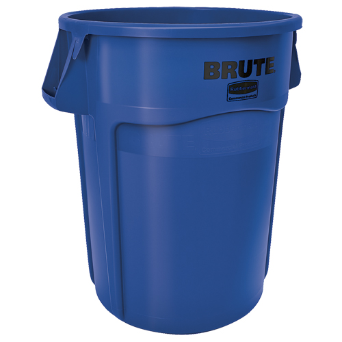 Brute&reg; Round Containers, Bulk, Polyethylene, 44 US gal. Stor-it Systems