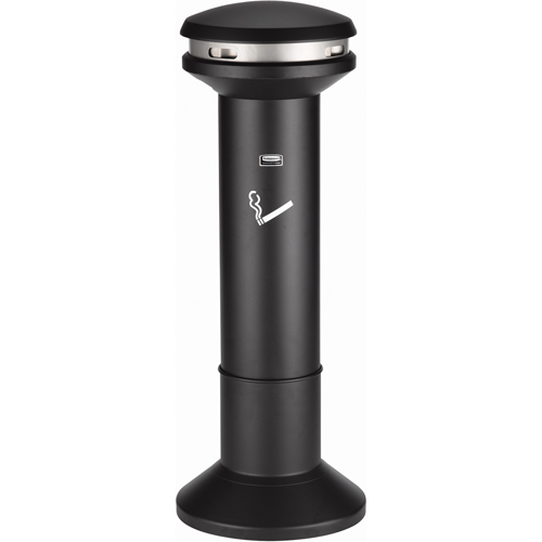 Solutions pour la gestion des m&eacute;gots de cigarettes Infinity, Sur pied, M&eacute;tal, Capacit&eacute; 6,7 gal., Hauteur 39-4/5" Stor-it Systems