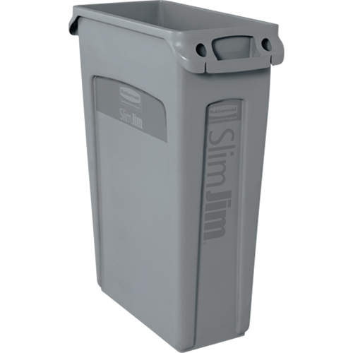 Contenants Slim Jim a/canaux de ventilation, Plastique, 23 gal. US Stor-it Systems