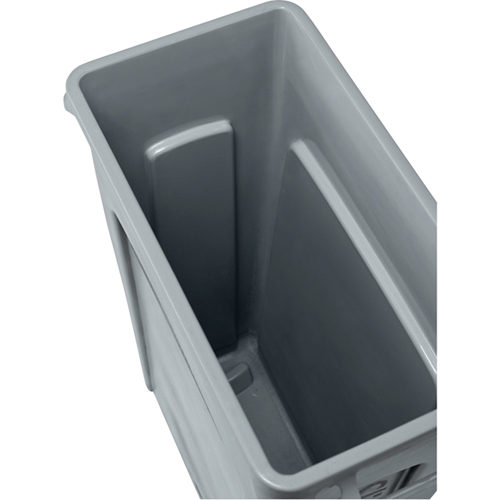 Contenants Slim Jim a/canaux de ventilation, Plastique, 23 gal. US Stor-it Systems