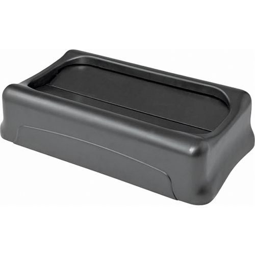 Contenants Slim Jim a/canaux de ventilation, Couvercle &agrave; battant, Plastique, Convient aux contenants 20-1/2" x 11-2/5" Stor-it Systems