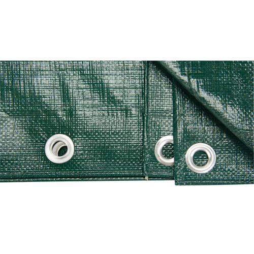 Tarp, Heavy-Duty, Green, 8' x 6' x 9 mils Stor-it Systems