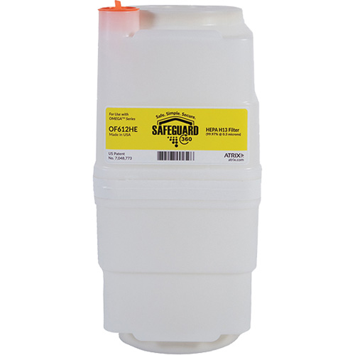 SafeGuard 360 Universal Vacuum Filter, Cartridge, Fits 1 US gal. Stor-it Systems