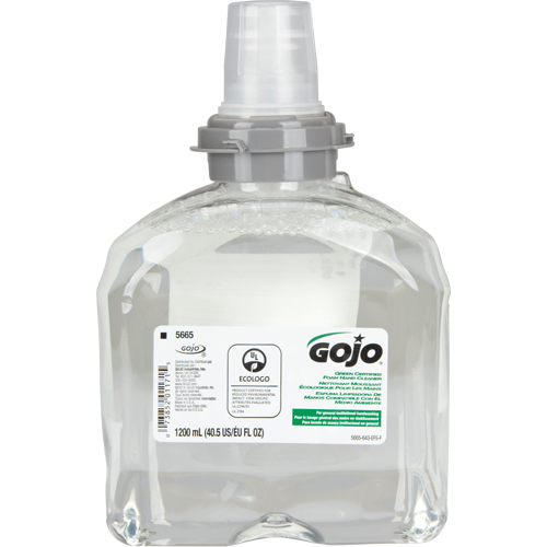 Nettoyant pour les mains &eacute;cologique TFX, Mousse, 1,2 L, Sans parfum Stor-it Systems
