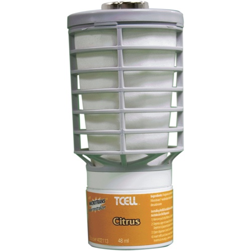 Syst&egrave;mes de contr&ocirc;le continu des odeurs T-Cell - Recharge, Agrumes, Cartouche Stor-it Systems
