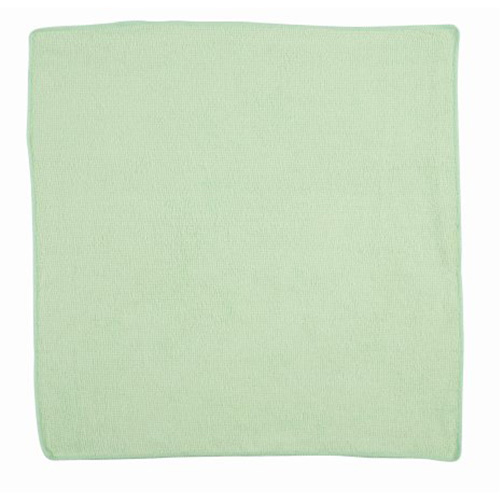 Light-Duty Cleaning Cloth, Microfibre, Green Stor-it Systems