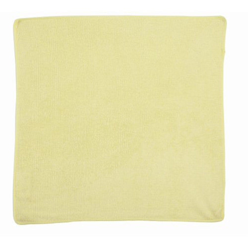 Light-Duty Cleaning Cloth, Microfibre, Yellow Stor-it Systems