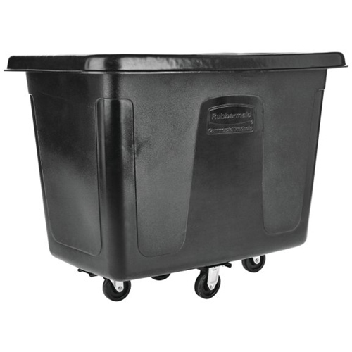 Bulk Cube Truck, Polyethylene, 42-13/16" L x 28" W x 33" H, 12 cu.ft. Volume, 400 lbs. Capacity Stor-it Systems