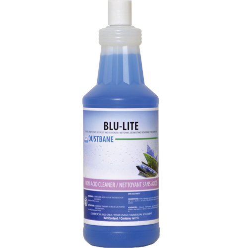 Nettoyant d&eacute;sinfectant pour cuvette Blu-Lite, 1 L, Bouteille Stor-it Systems