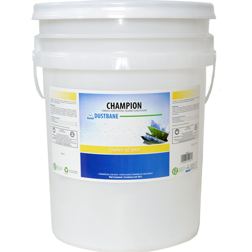 D&eacute;capant pour plancher Champion, 20 L, Seau Stor-it Systems