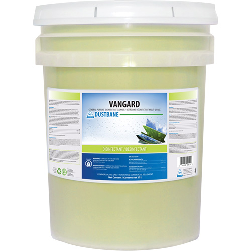 Vangard General Purpose Germicidal Cleaner, 20 L, Pail Stor-it Systems