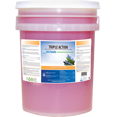 Triple Action Disinfecting Cleaner & Degreaser, 20 L, Pail Stor-it Systems