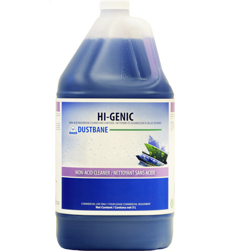 Nettoyant & assainisseur &agrave; salles de toilettes Hi-Genic, 5 L, Cruche Stor-it Systems